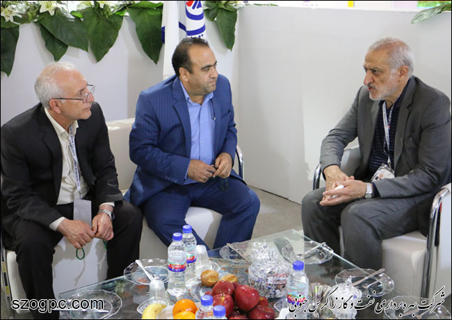 بازدید مدیران عامل شرکت های نفت مناطق مرکزی ایران و بهره برداری نفت و گاز زاگرس جنوبی از بیست و سومین نمایشگاه 5