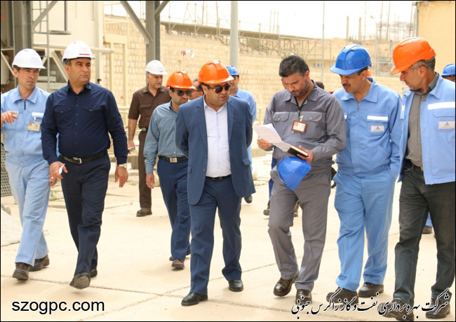بازدید مدیرعامل زاگرس جنوبی از منطقه عملیاتی نار و کنگان 3