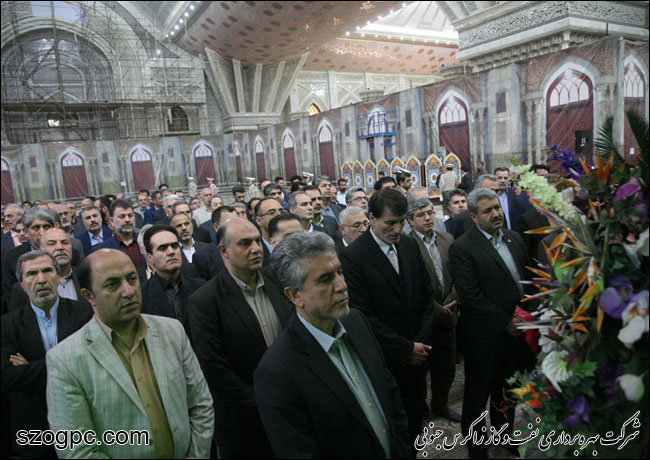 تجدید میثاق مدیران و کارکنان صنعت نفت با آرمانهای امام راحل 12