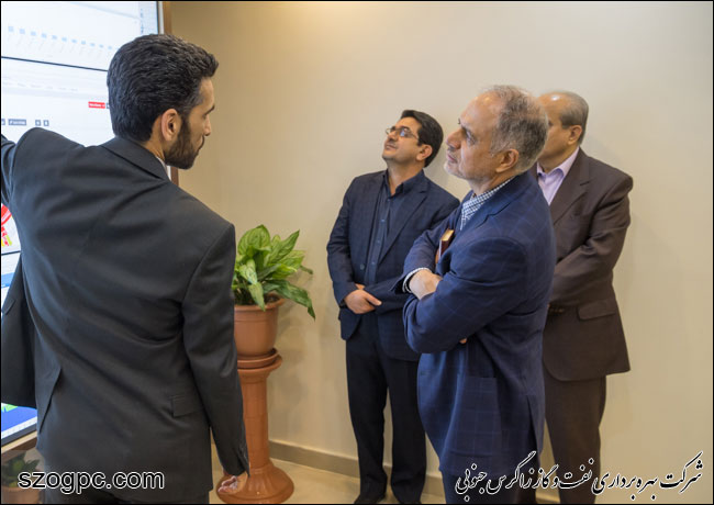 اتاق مانیتورینگ مدیریت فناوری اطلاعات و ارتباطات نفت افتتاح شد