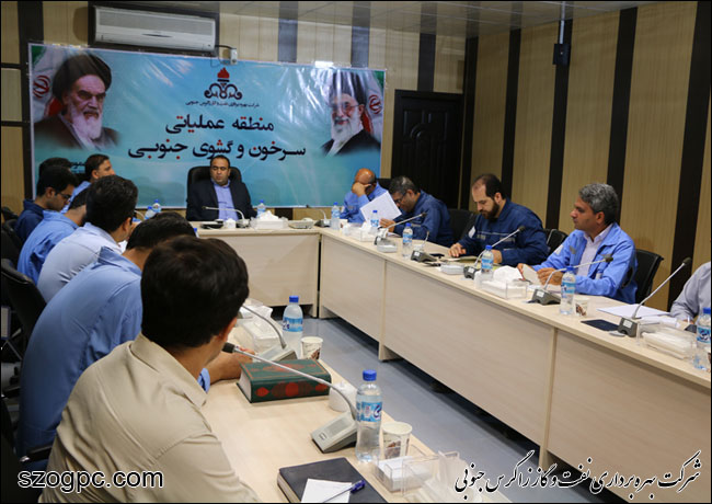 بازدید مدیرعامل نفت و گاز زاگرس جنوبی از منطقه عملیاتی سرخون و گشوی جنوبی 2