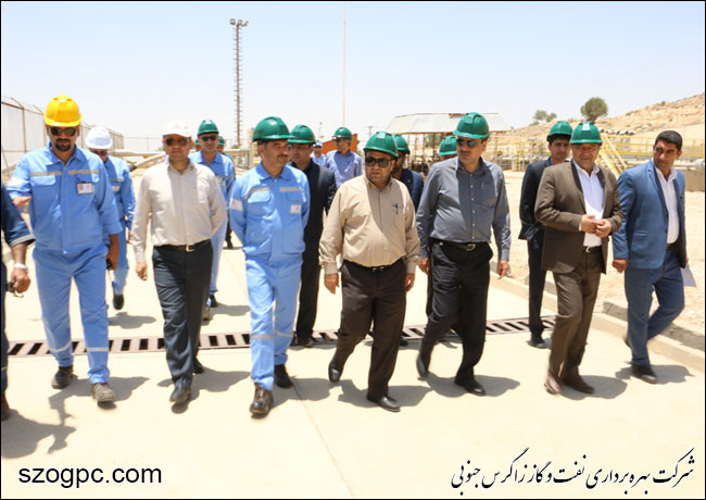 بازدید مدیرعامل شرکت نفت مناطق مرکزی ایران از منطقه عملیاتی آغار و دالان (بخش دوم)