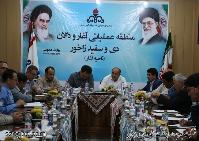بازدید مدیرعامل شرکت نفت مناطق مرکزی ایران از منطقه عملیاتی آغار و دالان 14