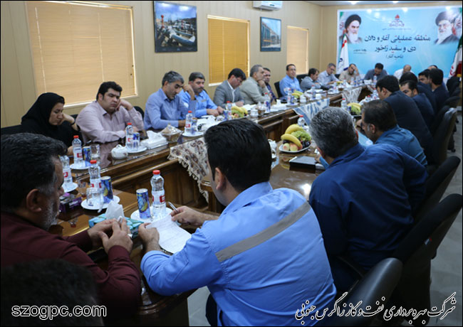 بازدید مدیرعامل شرکت نفت مناطق مرکزی ایران از منطقه عملیاتی آغار و دالان 16