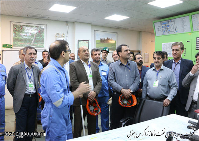 بازدید مدیرعامل شرکت نفت مناطق مرکزی ایران از منطقه عملیاتی آغار و دالان 27