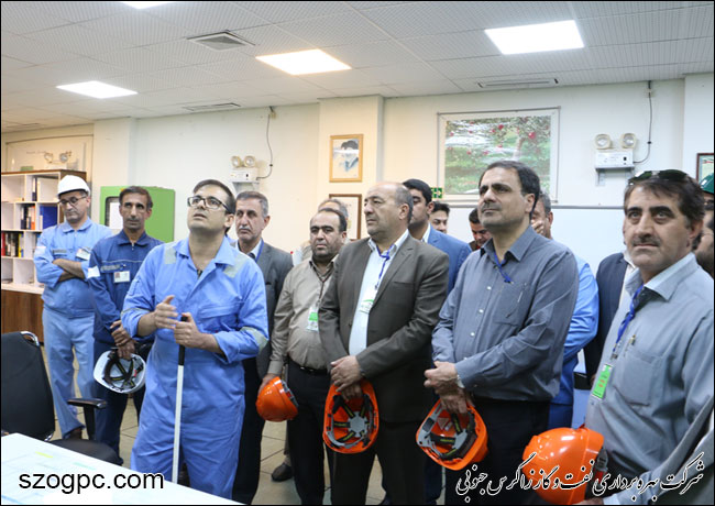 بازدید مدیرعامل شرکت نفت مناطق مرکزی ایران از منطقه عملیاتی آغار و دالان 28