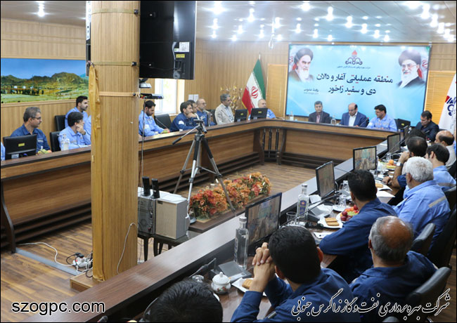 بررسی مسائل کارکنان منطقه عملیاتی آغار و دالان با حضور مدیر توسعه منابع انسانی شرکت ملی نفت ایران 4