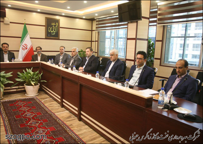 مراسم معارفه رئیس پژوهش و توسعه شرکت نفت مناطق مرکزی ایران 7