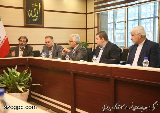 مراسم معارفه رئیس پژوهش و توسعه شرکت نفت مناطق مرکزی ایران 9