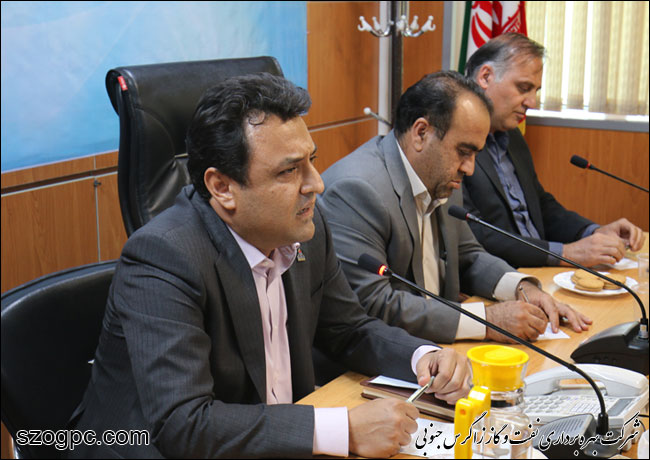 مراسم تکریم و معارفه رئیس بهداشت، ایمنی، محیط زیست و پدافند غیرعامل شرکت بهره‎برداری نفت و گاز زاگرس جنوبی 9