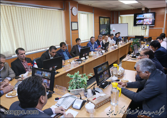 مراسم تکریم و معارفه رئیس بهداشت، ایمنی، محیط زیست و پدافند غیرعامل شرکت بهره‎برداری نفت و گاز زاگرس جنوبی 10