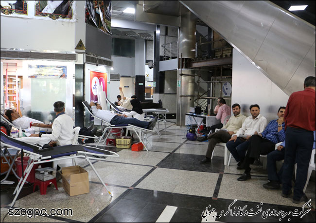 اهداء بیش از ۶۴ هزار سی سی خون به نیازمندان توسط کارکنان نفت و گاز زاگرس جنوبی 1