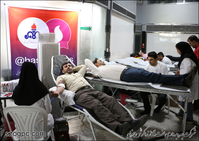 اهداء بیش از ۶۴ هزار سی سی خون به نیازمندان توسط کارکنان نفت و گاز زاگرس جنوبی 2