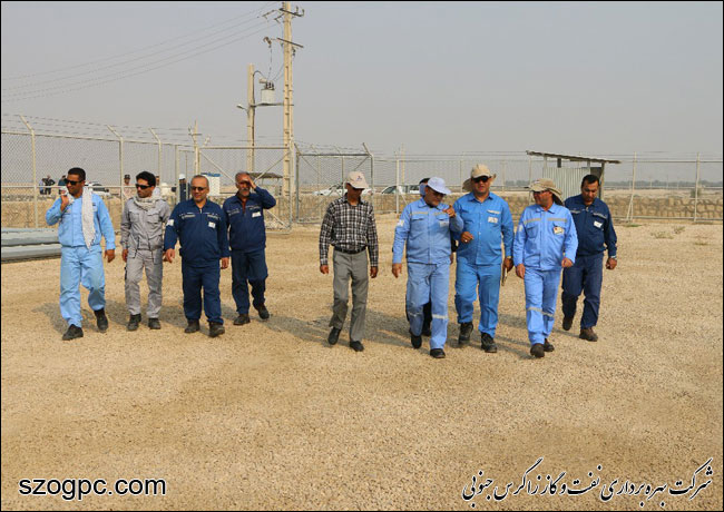 بازدید مدیرعملیات زاگرس جنوبی از ایستگاه توپکرانی ۱۳۷ منطقه عملیاتی آغار، دالان، دی و سفید زاخور