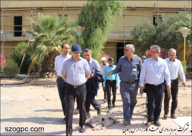 بازدید مدیر نظارت بر تولید شرکت ملی نفت ایران از منطقه عملیاتی پارسیان نفت و گاز زاگرس جنوبی 5