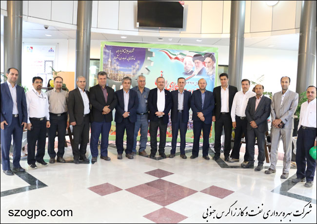 بازدید مدیر نظارت بر تولید شرکت ملی نفت ایران از منطقه عملیاتی پارسیان نفت و گاز زاگرس جنوبی 8