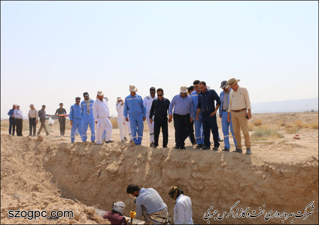 بازدید مدیرعامل شرکت بهرهبرداری نفت و گاز زاگرس جنوبی از منطقه عملیاتی پارسیان 4