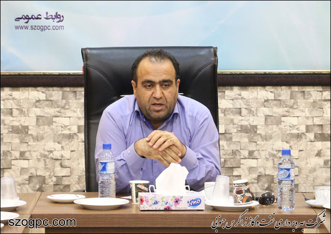 بازدید مدیرعامل شرکت بهرهبرداری نفت و گاز زاگرس جنوبی از منطقه عملیاتی پارسیان 7