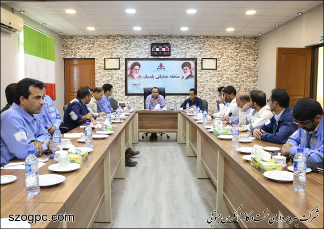 بازدید مدیرعامل شرکت بهره‎برداری نفت و گاز زاگرس جنوبی از منطقه عملیاتی پارسیان 9
