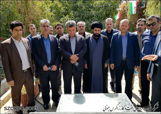 برگزاری برنامه های گرامیداشت هفته دفاع مقدس در نفت و گاز زاگرس جنوبی 4