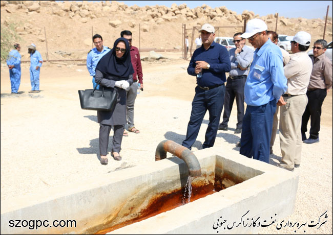 راه اندازی تفکیک گر ثقلی و حوضچه جمع آوری پساب در منطقه عملیاتی نار و کنگان