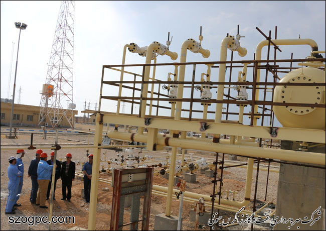 بازدید مدیر برنامه ریزی نفت مرکزی