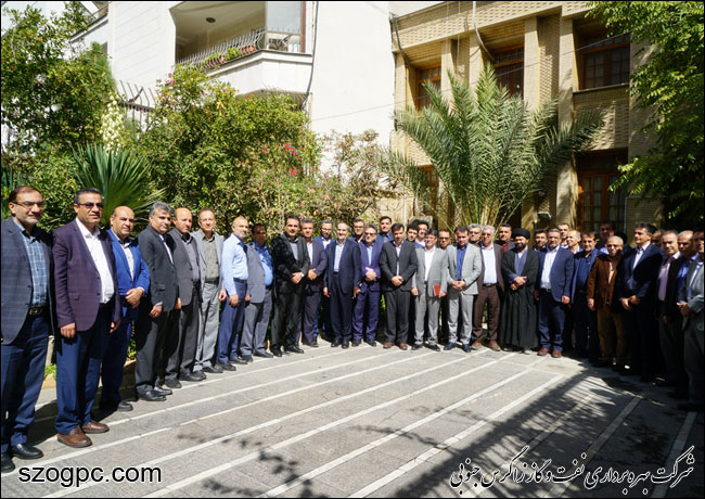 مراسم تکریم و معارفه مدیرعامل شرکت بهره‎برداری نفت و گاز زاگرس جنوبی 5