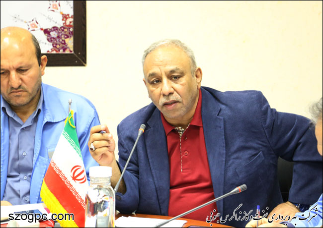 جمع مدیران، رؤسا و کارشناسان این شرکت در منطقه عملیاتی نار و کنگان 14