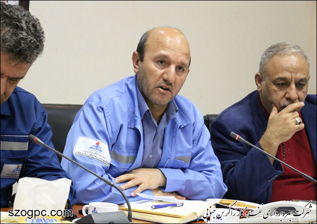 جمع مدیران، رؤسا و کارشناسان این شرکت در منطقه عملیاتی نار و کنگان 15
