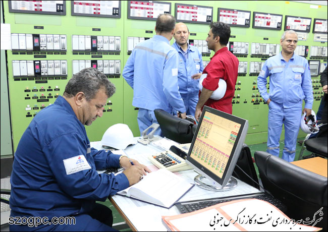 بازدید مدیرعامل نفت و گاز زاگرس جنوبی از منطقه عملیاتی نار و کنگان ( ناحیه کنگان ) 5