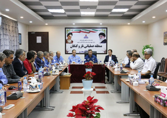 نفت و گاز زاگرس جنوبی و پالایشگاه گاز فجر جم نشست مشترک برگزار کردند