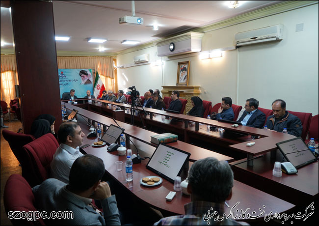 تجلیل از کارکنان مدیریت امور مالی نفت و گاز زاگرس جنوبی 10
