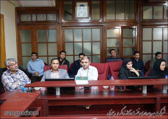 تجلیل از کارکنان مدیریت امور مالی نفت و گاز زاگرس جنوبی 14