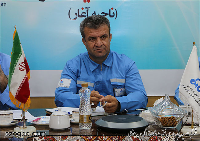 جلسه مدیرعامل زاگرس جنوبی در منطقه عملیاتی آغار و دالان 2