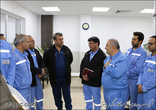 بازدید مدیرعامل زاگرس جنوبی از منطقه عملیاتی آغار و دالان (ناحیه دالان) 2