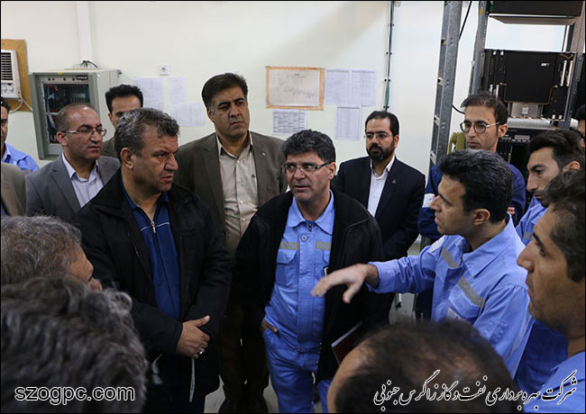 بازدید مدیرعامل زاگرس جنوبی از منطقه عملیاتی آغار و دالان (ناحیه دالان) 13