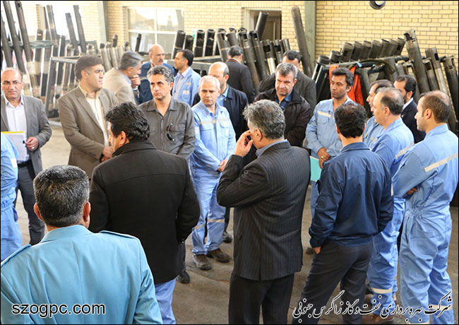 بازدید مدیرعامل زاگرس جنوبی از منطقه عملیاتی آغار و دالان (ناحیه دالان) 31