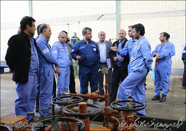 بازدید مدیرعامل زاگرس جنوبی از منطقه عملیاتی آغار و دالان (ناحیه دالان) 32