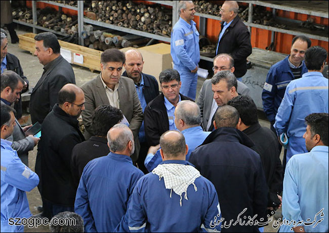 بازدید مدیرعامل زاگرس جنوبی از منطقه عملیاتی آغار و دالان (ناحیه دالان) 35