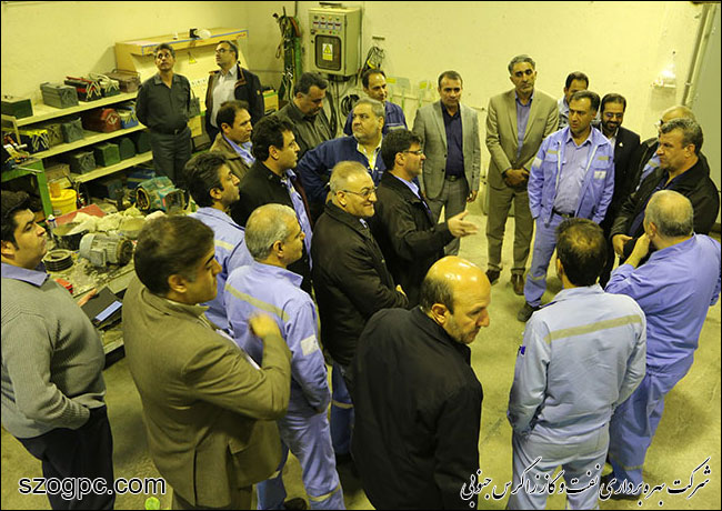 بازدید مدیرعامل زاگرس جنوبی از منطقه عملیاتی آغار و دالان (ناحیه دالان) 39