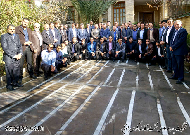 تجلیل از کارکنان اداره ترابری ستاد نفت و گاز زاگرس جنوبی