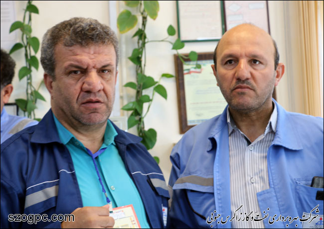 بازدید مدیرعامل نفت و گاز زاگرس جنوبی از منطقه عملیاتی پارسیان 2