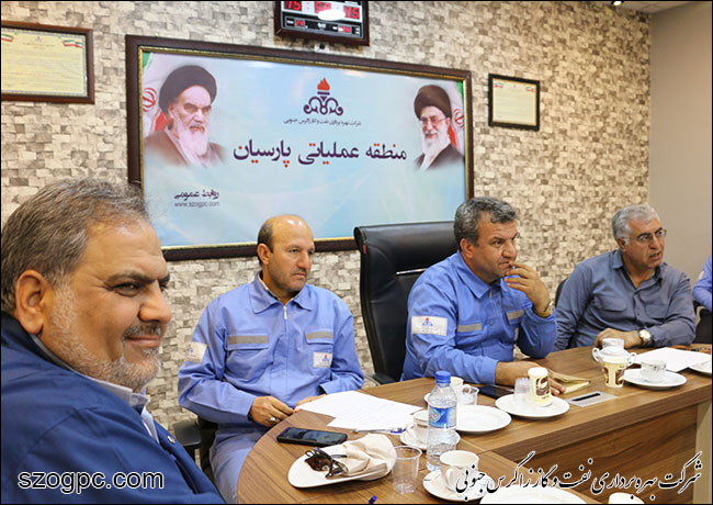 منطقه عملیاتی پارسیان توسط مدیرعامل زاگرس جنوبی پایش شد