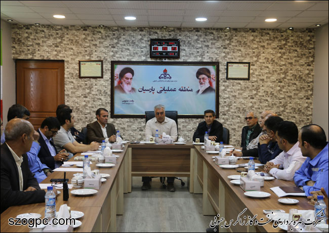 مشکلات بهداشتی و درمانی کارکنان منطقه عملیاتی پارسیان بررسی شد 1