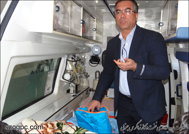 مشکلات بهداشتی و درمانی کارکنان منطقه عملیاتی پارسیان بررسی شد 9