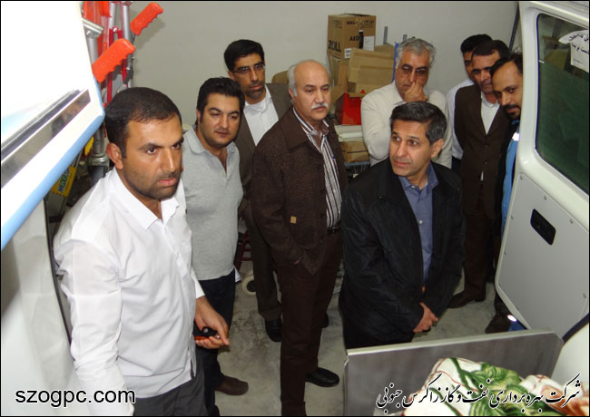 مشکلات بهداشتی و درمانی کارکنان منطقه عملیاتی پارسیان بررسی شد 10