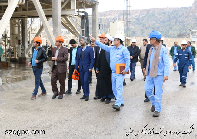 بازدید رئیس دادگستری و دادستان شهرستان جم از منطقه عملیاتی نار و کنگان 7