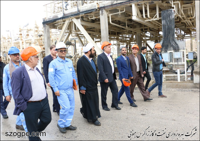 بازدید رئیس دادگستری و دادستان شهرستان جم از منطقه عملیاتی نار و کنگان 8