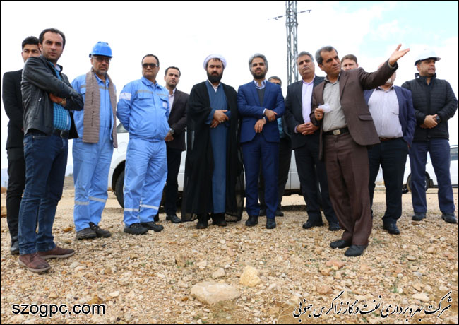 بازدید رئیس دادگستری و دادستان شهرستان جم از منطقه عملیاتی نار و کنگان 9