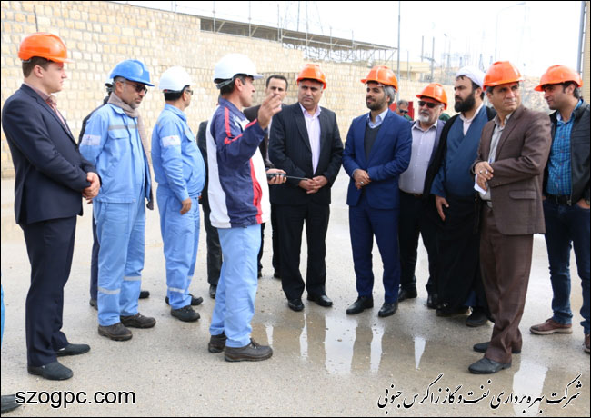 بازدید رئیس دادگستری و دادستان شهرستان جم از منطقه عملیاتی نار و کنگان 11